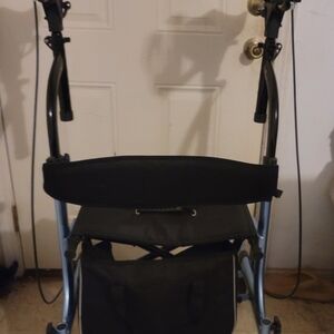 Bryn Walker Black and Silver Mobility Aid